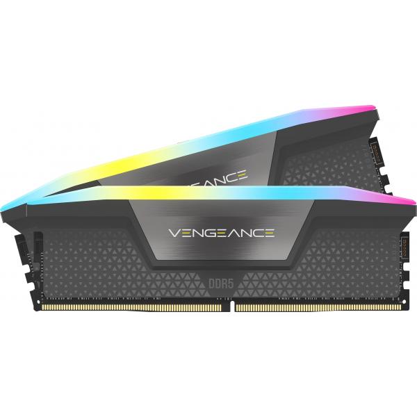 CORSAIR RAM VENGEANCE RGB DDR5 32GB 2 x 16GB DDR5 6000 CL36-44-44-96 1.35V INTEL XMP AMD EXPO - GR