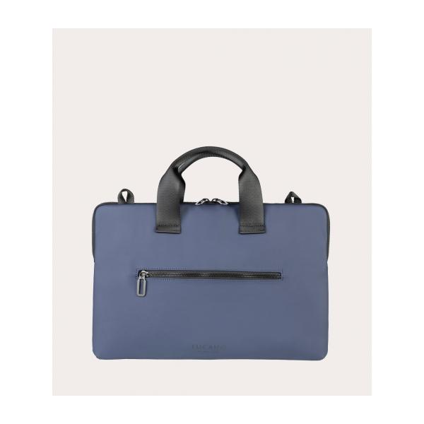 "TUCANO Borsa GOMMO BORSA SUPERSLIM 15.6"" Laptop 15.6"" e MacBook Pro 16"" Blu"