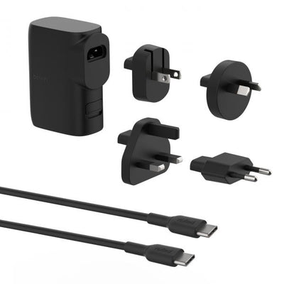Belkin CARICABATTERIA DA MURO E DA VIAGGIO 25W + 5K PB (HYBRID WALLCHARGER 25W +5K POWERBANK)