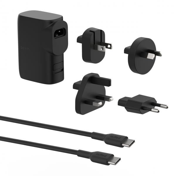 Belkin CARICABATTERIA DA MURO E DA VIAGGIO 25W + 5K PB (HYBRID WALLCHARGER 25W +5K POWERBANK)