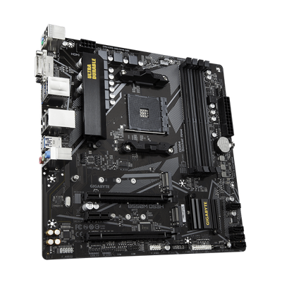 Gigabyte B550M DS3H - 1.0 - scheda madre - micro ATX - Socket AM4 - Chipset AMD B550 - USB 3.2 Gen 1 - Gigabit LAN - grafica integrata (CPU richiesta)