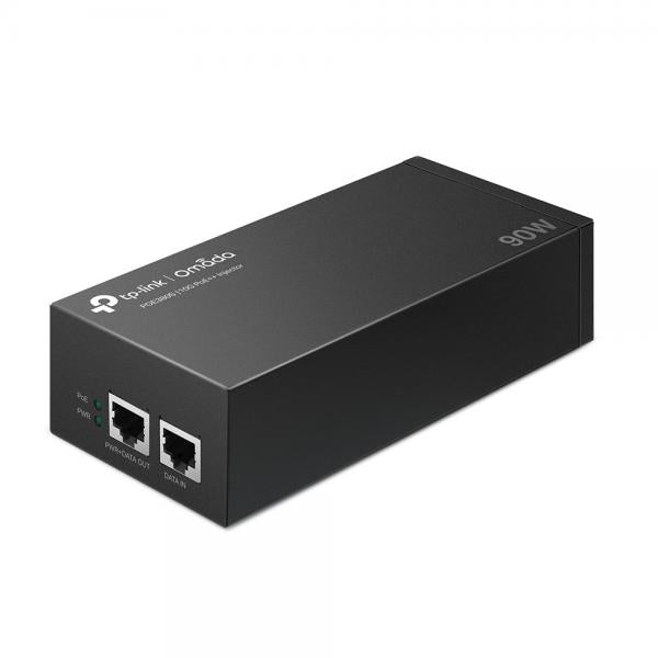 TP-LINK Omada POE380S, 10 Gigabit Ethernet, 10,100,2500,10000 Mbit/s, 1000/10000, IEEE 802.3ab, IEEE 802.3af, IEEE 802.3at, IEEE 802.3bt, IEEE 802.3i, IEEE 802.3u, Nero, PoE, Prestazioni