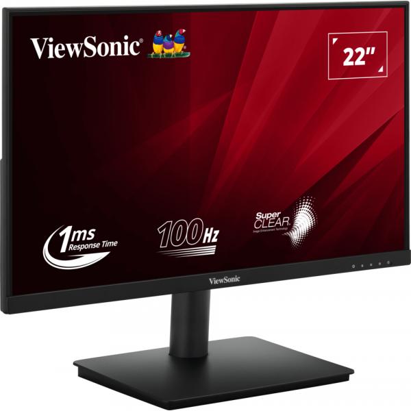 Monitor 22" LED VA Flat VA220-H 1920 x 1080 Ultra HD Tempo di Risposta 1 ms Frequenza di