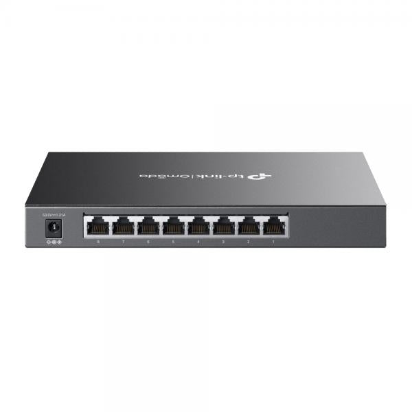 Switch di rete TL-SG2008P - Smart Desktop con 8 Porte Gigabit di cui 4 PoE+ Jetstream by Omada