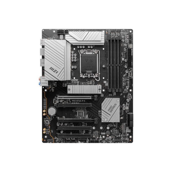 Msi Mb 1700 12/13/14gen. Pro B760-p Ii 4xddr5 4xsata M.2 Hdmi/dp