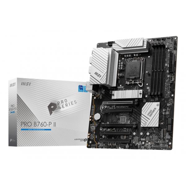 Msi Mb 1700 12/13/14gen. Pro B760-p Ii 4xddr5 4xsata M.2 Hdmi/dp