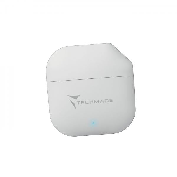 Cuffia auricolare Wireless Techmade TM-XM201 - senza filo con box di ricarica - White - Auricolari in-ear senza fili Bluetooth - Bianco