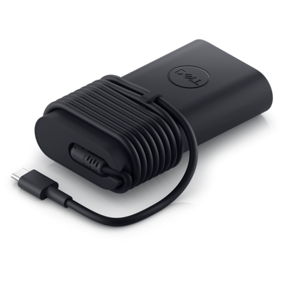 DELL X3DWK adattatore e invertitore Interno 100 W Nero (Dell - USB-C power adapter - Gallium Nitride [GaN], ultra slim - AC 100-240 V - 100 Watt - United Kingdom)