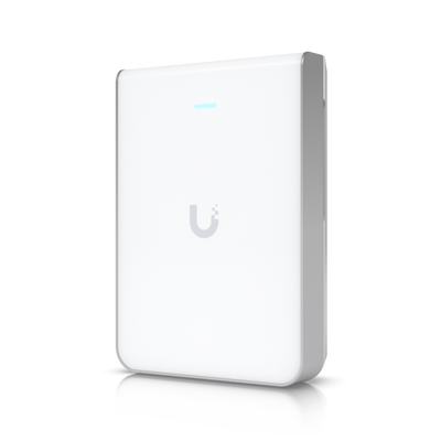 Access Point Ubiquiti U7-Pro-Wall - Wall-Plate Tri-Band Wi-Fi 7 - 1x 1/2.5Gbps porte RJ45 - 688 Mbps 2.4GHz (2x2) + 4324 Mbps at 5GHz (2x2) + 5765 Mbps 6GHz (2x2)