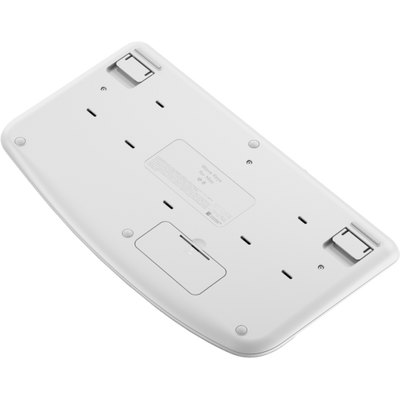 Logitech Wave Keys for Mac tastiera Casa/ufficio Bluetooth QWERTZ Tedesco Bianco