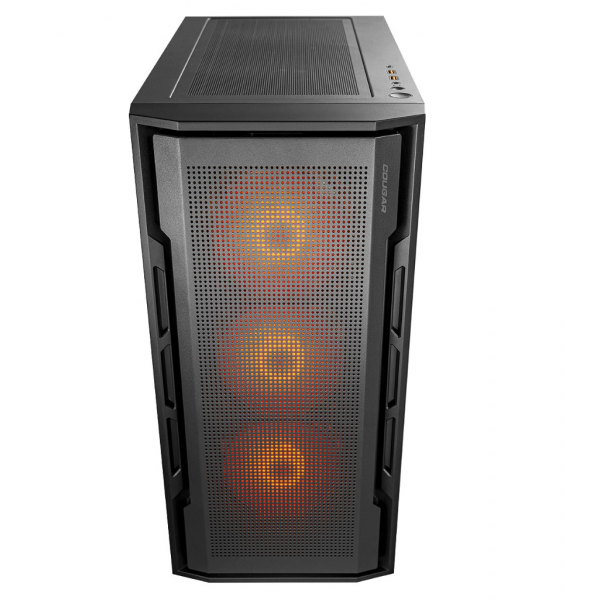 COUGAR UNIFACE RGB (BLACK) - PC CASE MID TOWER - VENTOLA RGB 3*120 + 120mm