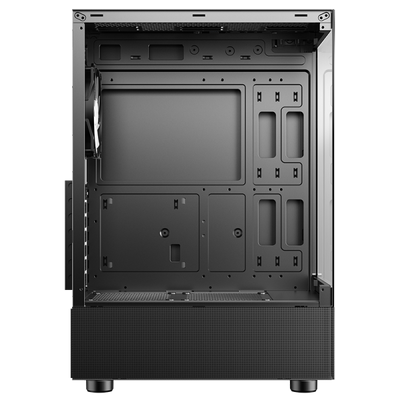 ITEK CASE SHOWBUI 33B, GAMING TOWER ATX, 12CM ARGB FAN, USB3, SIDE FRONT PANEL TEMP GLASS