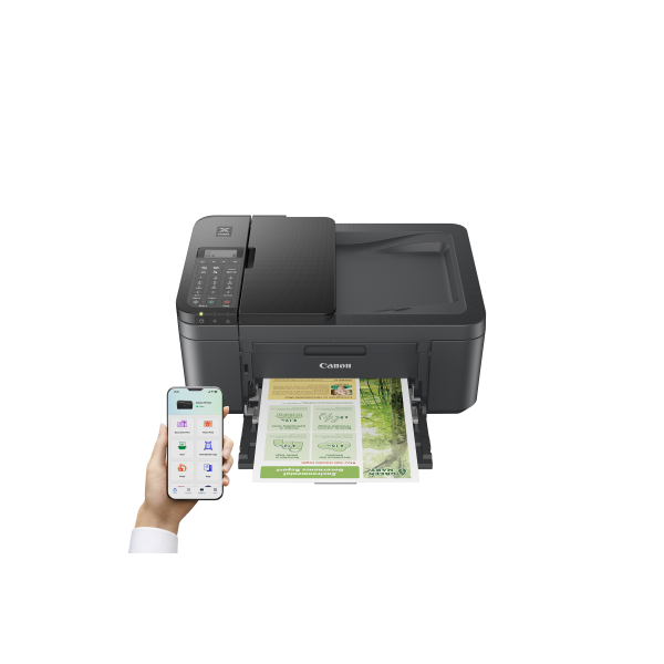 Stampante Multifunzione Canon PIXMA TR4755i - Ink-jet A4 - Stampante / fotocopiatrice / scanner - 4800x1200 dpi - Usb/Wifi - Win/Mac - Nero