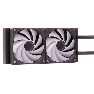 COOLER ITEK "HYDRO CUBE 240B" 240MM (RAFF. A LIQUIDO) ARGB, PWM FAN,SKT UNIVERSALE - ITLCHCA240