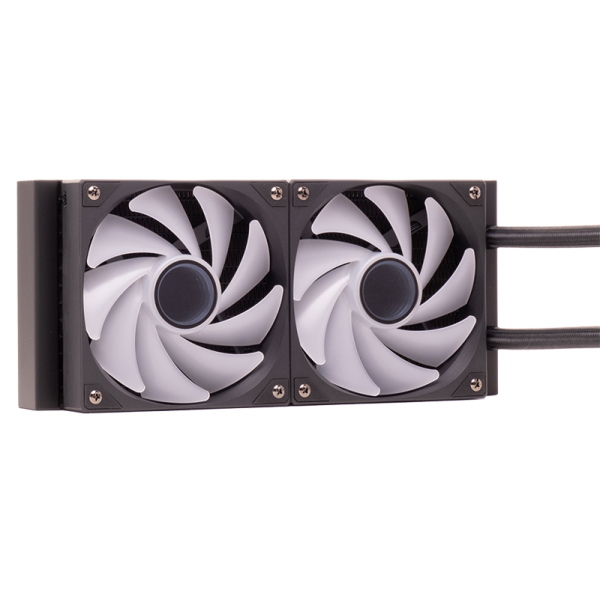 COOLER ITEK "HYDRO CUBE 240B" 240MM (RAFF. A LIQUIDO) ARGB, PWM FAN,SKT UNIVERSALE - ITLCHCA240