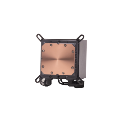 COOLER ITEK "HYDRO CUBE 240B" 240MM (RAFF. A LIQUIDO) ARGB, PWM FAN,SKT UNIVERSALE - ITLCHCA240