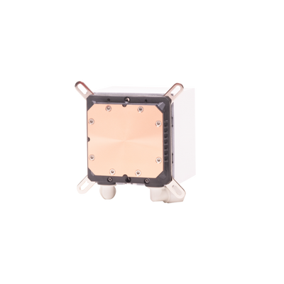 COOLER ITEK "HYDRO CUBE 240B" 240MM (RAFF. A LIQUIDO) ARGB, PWM FAN,SKT UNIVERSALE - WHITE - ITLCHCA240W