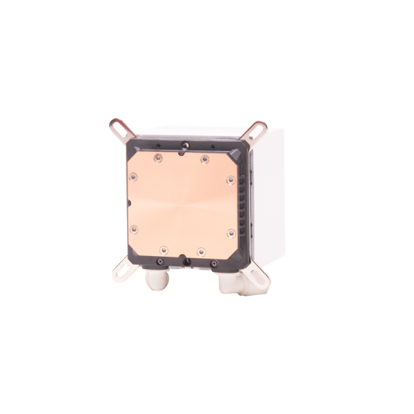 COOLER ITEK "HYDRO CUBE 240B" 240MM (RAFF. A LIQUIDO) ARGB, PWM FAN,SKT UNIVERSALE - WHITE - ITLCHCA240W