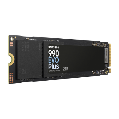 SAMSUNG SSD 990 EVO PLUS 2TB MZ-V9S2T0BW PCIe 4x4/PCIe 5x2 NVME R/W 7450/69