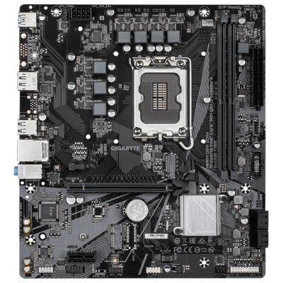 GIGABYTE H610M D3W DDR4 Scheda madre - Supporta CPU Intel Core di 14a generazione, VRM a 5+1+1 fasi, fino a 3200 MHz DDR4, 1xPCIe 3.0 M.2, LAN 1 GbE, USB 3.2 Gen 1 (MB INT LGA1700 H610M D3W D4 MATX)
