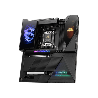 MSI MB MEG X870E GODLIKE,X870E,AM5,4DDR5,2PCI-Ex16,5M.2,4SATA3,2USB4,1USB3.2 Gen2x2,13USB3