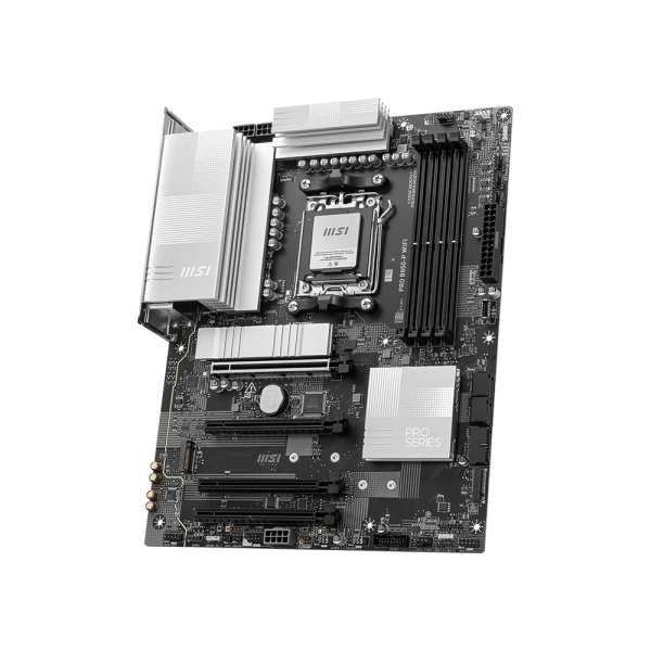 MSI MB AMD PRO B850-P WIFI, ATX, AM5, DDR5, 1PCI-Ex16, 1PCI-Ex4, 2PCI-Ex1, 4SATA3