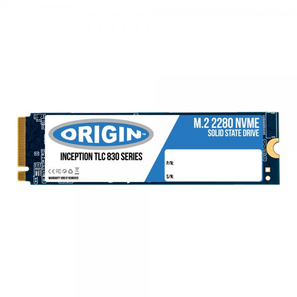 Origin Storage 02HM083-OS drives allo stato solido 512 GB M.2 PCI Express 3.0 NVMe 3D TLC (Origin Inception SSD 512GB NVMe M.2 3D TLC 80mm)