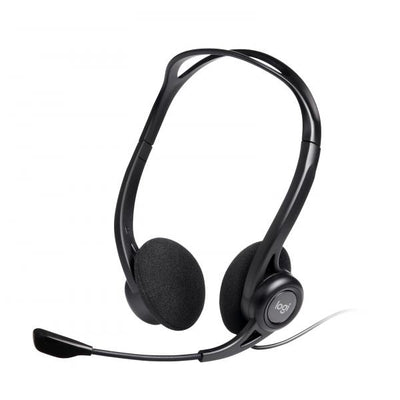 Cuffie Logitech 960 USB - Padiglione auricolare - Chiamate e musica - Stereofonico - Cavo 2.4 mt. - Nero