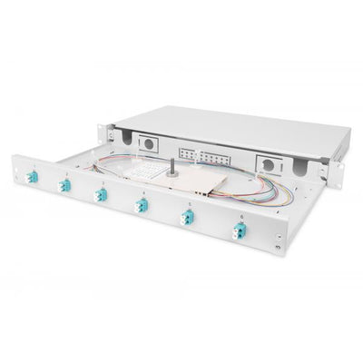 Digitus Scatola di giunzione LWL, attrezzata, LC, OM3 (DIGITUS Professional fiber optisk spli)