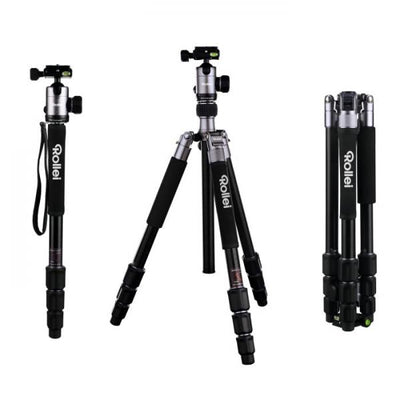Rollei C5i treppiede Fotocamere digitali/film 3 gamba/gambe Titanio