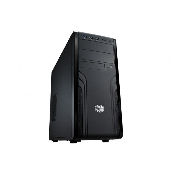 COOLER MASTER CASE FORCE 500, 1 X USB3 + 2 X USB2 + ONE 12 CM