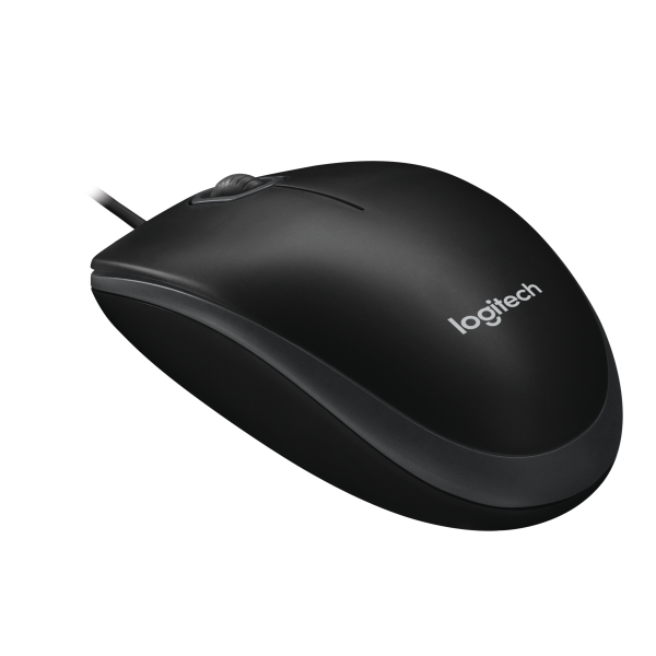 Logitech Mouse Ottico Usb B100 Nero 910-003357