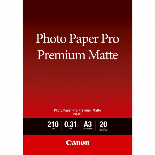Canon Carta fotografica Premium Matte PM-101 A3 - 20 fogli