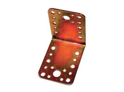 50 PZ PIASTRE GIUNZIONE PIEGATE ART.846 MM.55X65