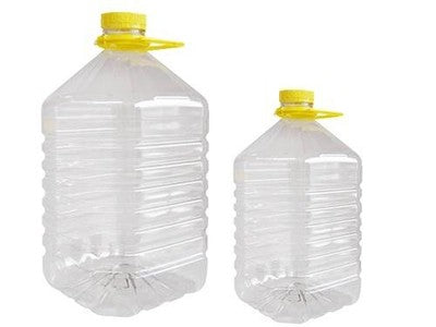 DAME LATTINE IN PLASTICA TRASPARENTE CON TAPPO DA 3LT CONFEZIONE DI 63PZ