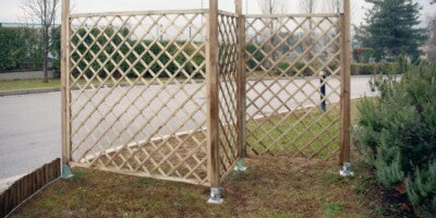 2 PZ PANNELLI LASA IMPREGNATI CM90X180 DELIMITAZIONI RECINZIONI ARREDO GIARDINO