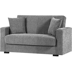 DIVANO DIVANOLETTO PRONTOLETTO NORA YOUNG CM. 152x80x87h COLORE GRIGIO