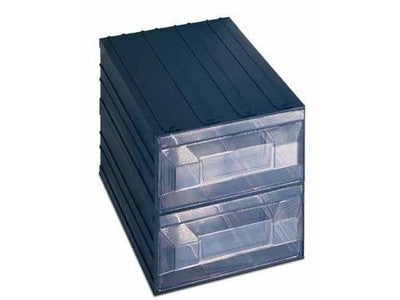 2 PZ CASSETTIERE VISION BLOCK 2 CASSETTI TP 19