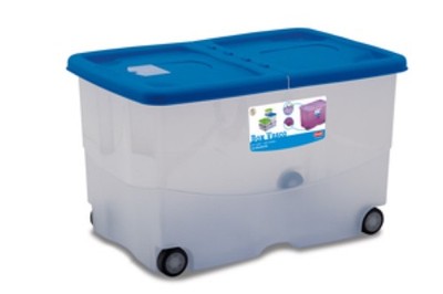 CONTENITORE CON RUOTE MULTIUSO VASCO LT. 57