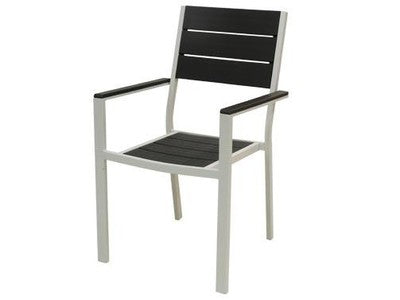 2 PEZZI POLTRONE SEDIE METALWOOD CM. 58x55xH88 ARREDO GIARDINO SEDIE PER ESTERNO