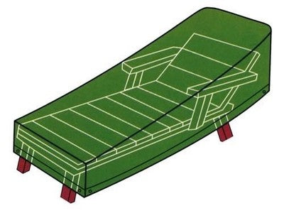 COVER COPERTURA TELO PER LETTINO GIARDINO ARREDO GIARDINO CM.175x76xH30/79