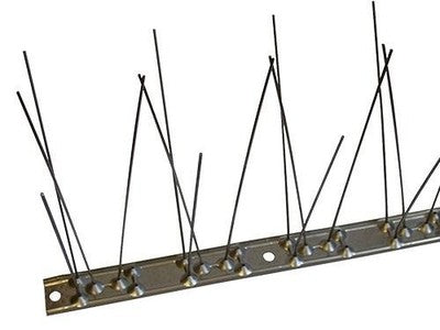 5 PZ DISSUASORI INOX PER UCCELLI 80 SPILLI CM.100