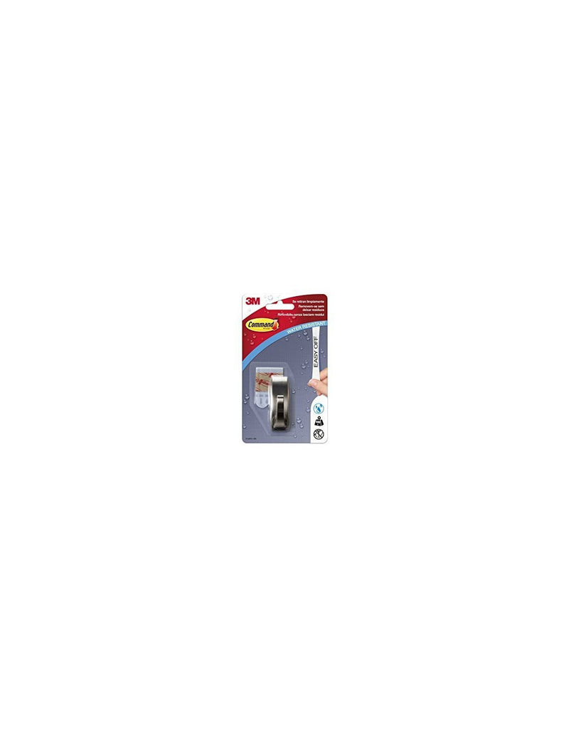 Gancio Classico Metallico Command 16807 , Resistente all\&