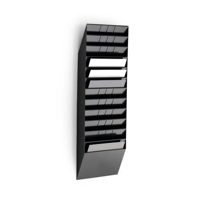 Durable FLEXIBOXX portariviste 12 ripiani Nero (DURABLE Flexiboxx Prospektspender 12 A)