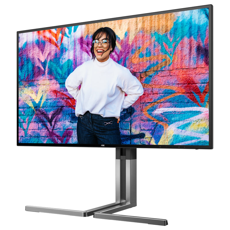 AOC U27U3CV - 27"" MONITOR 4K - FRAMELESS - 60 HZ - CALIBRAZIONE GRAFICA - W3Y
