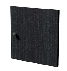 COPPIA DI ANTE ECO IN MELAMINICO CM. 32,2x32,1h