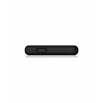 "ICY BOX Case Esterno per SSD/HDD 2-5"" a 1xUSB3.2 Gen1 Host- senza viti- protezione in silicone"