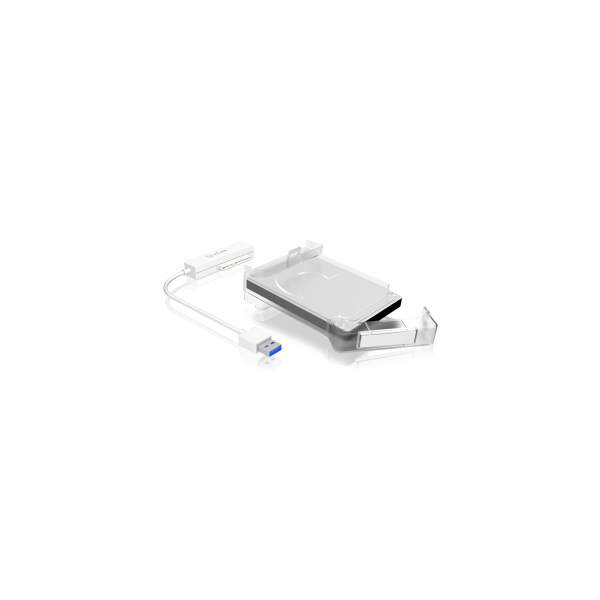 "ICY BOX Case Esterno per SSD/HDD 2.5"" a 1x USB 3.0- inclusa protezione"