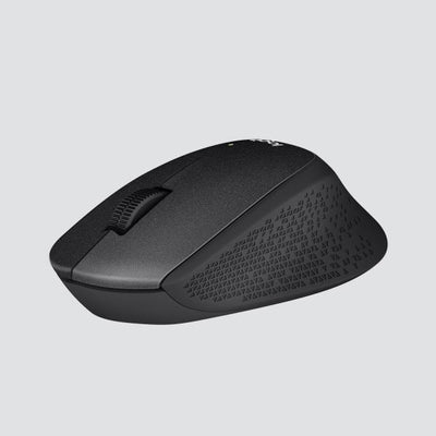MOUSE LOGITECH M330 Silent Plus - WIRELESS BLACK 910-004909