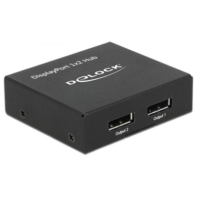 DeLOCK 87691 ripartitore video DisplayPort 2x DisplayPort (Delock - video-/audiosplitter - 2 port)